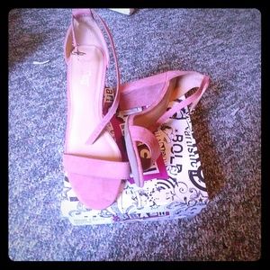 Brash Pink/mauve heels